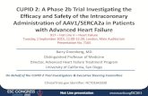 CUPID 2: A Phase 2b Trial Investigating the Efficacy and ......CUPID 2: A Phase 2b Trial Investigating the Efficacy and Safety of the Intracoronary Administration of AAV1/SERCA2a in