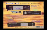 PCON-Y17 Controlador de Pressão - Presys Instrumentos · 2017. 6. 26. ·  Controle de Pressão até 3000 psi, Pneumático em até