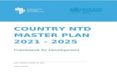 Country NTD Master Plan 2021-25 - World Health Organization · Web viewCOUNTRY NTD MASTER PLAN 2021 - 2025 Framework for Development _____ Draft. Updated October 2 9, 2020. Reduction