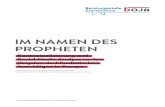 Im NameN des ProPheteN - Beratungsstelle Extremismus · 2020. 12. 13. · Im wöchentlich erscheinenden Magazin des IS ,al-Naba‘, wurde dem Attentäter von Paris eine ganze Seite