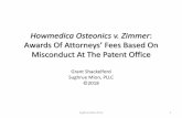 Howmedica v Zimmer (GSS 2018) - IIPRD...Octane Fitness, LLC v. ICON Health & Fitness, Inc., 134 S. Ct. 1749, 1758 (2014). Sughrue Mion PLLC 6 In re Rembrandt Technologies(Fed. Cir.