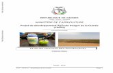 REPUBLIQUE DE GUINEEPublic Disclosure Authorized · 2020. 9. 3. · PANA Plan d’action national d’adaptation aux changements climatiues de la Guinée PAP Personne Affectée par