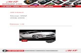 r2006-2009Release 1.05AiM Infotech - Aim Technologies...1. This tutorial explains how to connect Nissan 350Z to AiM devices. Supported models and years are: • Nissan 350Z 2006-2009.