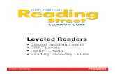 Reading Street Common Core - Pearson Education...Reading Street Common Core provides leveled readers designed to help students develop a love of reading while they practice critical