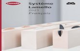 Lamello System FR 210204...Butée avec le butoir orientable. avec la plaque de 4 mm pour un mur de séparation de 12 mm (rainure centrale) Des 2 côtés exactement la même distance