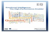 Emotional Intelligence: The High-Performance Enabler · PDF file 2018. 10. 27. · 1972: Paul Ekman – Study of Facial Expressions of Emotions Dr. Ekman conducted cross-cultural studies