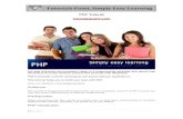 Tutorials Point, Simply Easy Learning · 2014. 4. 3. · Tutorials Point, Simply Easy Learning 1 | P a g e PHP Tutorial Tutorialspoint.com The PHP Hypertext Pre-processor (PHP) is