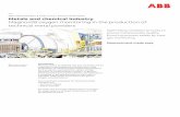 ABB MEASUREMENT ANALYTICS APPLICATION Metals and chemical ... · chamber volume is reduced by a factor of three. Completely redesigned gas paths and optimized drillings result in
