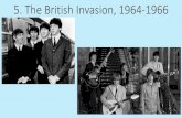 5. The British Invasion, 1964-1966 - Carleton University · 2021. 3. 22. · Ex: John Mayall and the Bluesbreakers –“All Your Love” (1966) •How is laptons guitar different