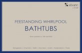 WHIRPOOL BATHTUB - Fcml India · 2020. 4. 6. · WHIRPOOL BATHTUB Description Santee Whirlpool Bathtub 1900X1200 Wlc White Description Zero Whirlpool With Reviva Air-1900X900 Whs596