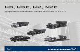 NB, NBE, NK, NKE - S A W Africa · 2020. 4. 20. · GRUNDFOS DATA BOOKLET NB, NBE, NK, NKE Single-stage end-suction pumps according to EN 733 50 Hz. Table of contents 2 NB, NBE, NK,