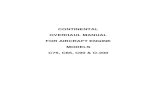 CONTINENTAL OVERHAUL MANUAL FOR AIRCRAFT ENGINE … · OVERHAUL MANUAL FOR AIRCRAFT ENGINE MODELS C75, C85, C90 & O-200. 2 FOREWORD This manual is published for the guidance of all