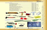 Auto Body & Panel Beating Tools - Welcome to Western Tool Co07) Auto Body.pdf · 2013. 9. 24. · T&E PANEL BEATING HAMMERS & BODY REPAIR KITS 240 No.7047 3lb. Panel Beaters Club