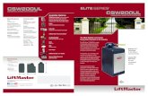 CSW200UL COMMERCIAL SWING GATE OPERATORS …ldi.com/liftmaster-csw200ul-cutsheet.pdf1⁄2 HP motors and a heavy-duty, 900:1 double transmission, it is the perfect choice for large,