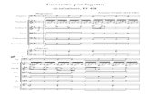 Concerto per · PDF file 2007. 5. 21. · Concerto per fagotto en mi minore, RV 484 Antonio Vivaldi (1678-1741) Fagotto Violino I Violino II Viola Violoncello Contrabasso Continuo