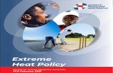 Heat Policy - SMA ... SMA Extreme Heat Policy | v 1.0 February 2021 4 Assessment of heat stress risk