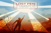 LOST PEN magazine - WordPress.com...ART AMY HANDS (COVER ART) is a Montreal-based 2D artist who focuses on animation and illustration. ... Pen Magazine, she felt stirred to write a