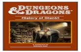 History of Glantri - Vaults of Pandiuspandius.com/History_of_Glantri.pdf · 2020. 8. 2. · Glantri covers the centuries between the first elven colonization (about 2.200 BC) and