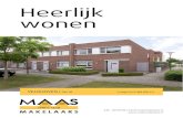 Heerlijk wonen - Maas Makelaars · 2019. 9. 26. · Heerlijk wonen VELDHOVEN | Ree 36 vraagprijs € 309.500 k.k. 040 - 244 54 55 | info@maasmakelaars.nl