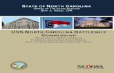 USS NORTH CAROLINA B COMMISSION · 2020. 6. 12. · STATE OF NORTH CAROLINA Office of the State Auditor Beth A. Wood, CPA State Auditor 1 . 2 S. Salisbury Street 20601 Mail Service