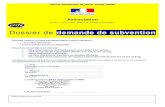 Dossier de subvention Mairie - Nice de...Informations pratiques Qu’est-ce que le dossier de demande de subvention ? Ce dossier doit être utilisé par toute association sollicitant