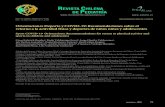 Versión in press ID 2782 - SciELO · 2020. 9. 24. · Presidente Sociedad Chilena de Medicina del Deporte (SOCHMEDEP). Chile ... Centro Medicina Deportiva Clínica Santa María.