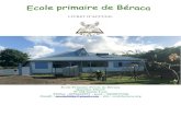 LIVRET DE L’ENSEIGNANT - Ecole Primaire de Beraca...Effectif et Encadrement L’École Primaire Privée de Béraca, est située au quartier Désert à Sainte-luce. L’école a ouvert