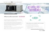 NanoZoomer-S360 · 2020. 7. 14. · NanoZoomer S360 The NanoZoomer S360 is a fast whole slide scanner with a high-throughput of more than 80 slides per hour. With a capacity of 360