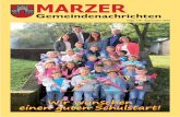 MARZER · 2016. 10. 5. · 2 3 September 2016 Liebe Marzerinnen und Marzer! Wenn die Septemberzeitung unserer Gemeinde in Druck geht, um Sie, liebe Marzerinnen und Marzer, umfassend