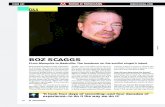 ISSUE #41 MMUSICMAG · BOZ SCAGGS From Memphis to Nashville: The lowdown on the soulful singer’s latest BOZ SCAGGS MIGHT HAVE A TRILOGY on his hands. The 70-year-old soft-rocking