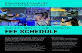 FACILITIES, SERVICES, AND EQUIPMENT FEE SCHEDULE · 2019. 11. 1. · FACILITIES, SERVICES, AND EQUIPMENT FEE SCHEDULE MAIN SERVICES » Wet milling, grinding, mixing, centrifugation,