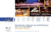 festival choral académique art et société saison 2010festival choral académique - saison 2010 ALPES DE HAUTE PROVENCE 7 Association support affiliée à l‘Union EMC et la FNCS