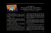«Ludo», «Tranches de quartier»,Les premières aventures de Ludo sont parues dans le magazine Spirou en 1997. Les auteurs ont imposé l’idée d’un supplément,Castar Magazine,