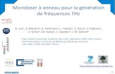 Microlaser à anneau pour la génération de fréquences THzcmdo.cnrs.fr/IMG/pdf/M15_Andronico_JNCO_2013.pdf · 2016. 4. 4. · Microlaser à anneau pour la génération de fréquences