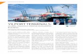 YILPORT TERMINALS · 2020. 9. 25. · vessel services, freight forwarding and more. Yilport Holding’s ports and terminals not only handle containers but also offer bulk cargo, general