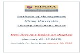 Institute of Management Nirma University Library Resource ...€¦ · Designed for the digital era, e-HRM is one of the first textbooks on these developments. It incorporates the