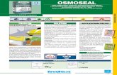 OSMOSEAL - INDEX S.p.Aimprove bonding (4). Special care must be taken when wetting the concrete support in order to create the conditions for OSMOSEAL to absorb all the water needed