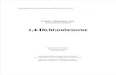 1 4 dichlorobenzene-eng - canada.ca · to Assessment of “Toxic” 2.1 Identity, Properties, Production and Uses 1,4-Dichlorobenzene, also known as para-dichlorobenzene or p-dichlorobenzene,