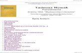 Biblioteka ATeKa3 - Tadeusz Nowakbiblioteka.kijowski.pl/nowak tadeusz/porownania.pdf · 2021. 3. 28. · śpią skrzypce - ojcowskie kochanie chodzące od karczmy do karczmy po prośbie
