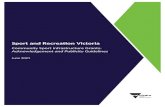 Sport and Recreation Victoria infrastructure grants ... · Web viewA condition that Sport and Recreation Victoria (SRV) grant recipients need to adhere to is the acknowledgement of