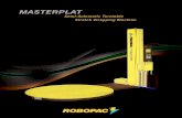 Semi-Automatic Turntable Stretch Wrapping Machine · 2021. 1. 27. · • Manual Cycle • Eco Cycle overview The Masterplat is designed for customers wrap-ping 30 to 45 loads per