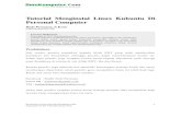 TTuuttoorriiaall MMeennggiinnssttaall LLiinnuuxx …ilmukomputer.org/wp-content/uploads/2013/01/Budi... · 2013. 1. 5. · karena menggunakan desktop KDE bila di bandingkan dengan