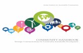 COMMUNITY HANDBOOKDeliberative Democracy is both a tradition theorizing and improving the practice of democ racy, particularly in the United States, and is a generally used term to