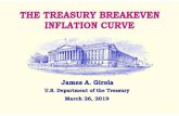 The Treasury Breakeven Inflation Curve...James A. Girola U.S. Department of the Treasury March 26, 2019 1 Introduction This presentation describes the Treasury Breakeven Inflation