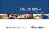 MONTEREY COUNTY HOMELESS SERVICES RESOURCE GUIDEmcdss.co.monterey.ca.us/cap/download/HSRG_102020.pdf · 2020. 11. 18. · 2020 Monterey County Homeless Services Resource Guide 6 COMMUNITY