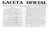 Universidad Rafael Belloso Chacínvirtual.urbe.edu/gacetas/37466.pdfGACETA OFICIAL DE LA REPUBLICA BOLIVARIANA DE VENEZUELA Donde dice Lunes 17 de junio de 2002 PRESIDENCIA DE LA REPUBLICA