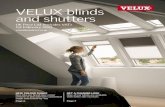 VELUX blinds and shutters...VELUX blinds and shutters UK Price List (Includes VAT) 1st February 2021 veluxblindsdirect.co.uk NEW COLOUR RANGE Dive into our brand new colour universe