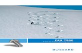 DIN 7500...DIN 7500 I BOSSARD 3 Thread-forming screws according DIN 7500can be driven into malleable mate-rials without the need for tapping the ma-ting thread. The Thread 1 Grain