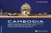 Public Disclosure Authorized Cambodia...Tijen Arin, with contributions from a large number of colleagues). Following the Concept Note, additional background notes on firm performance