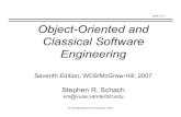 Object-Oriented and Classical Software Engineeringiauaroen/ENE463/Slides/se7_ch10… · Slide 10..1 © The McGraw-Hill Companies, 2007 Object-Oriented and Classical Software Engineering